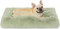 bedfolks waterproof dog crate bed, plush large dog, main product view