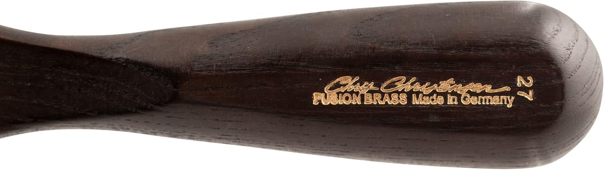 chris christensen 27 mm oblong pin dog brush, close-up detail