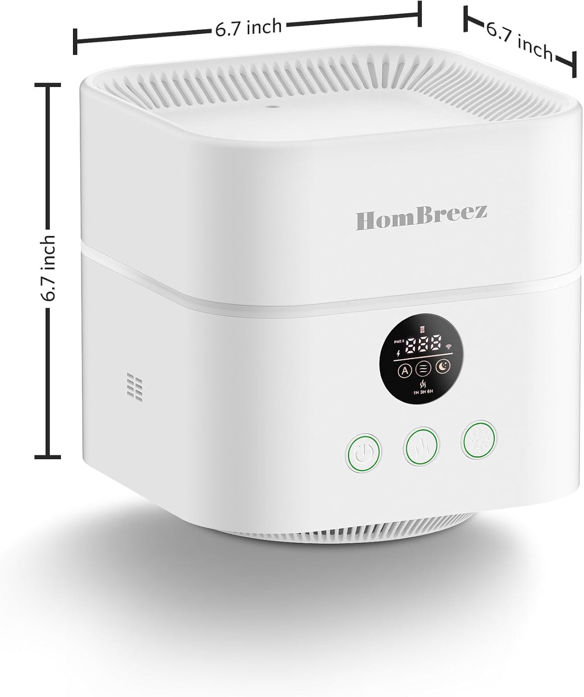 air purifier and humidifier combo for bedroom, covers shown in use