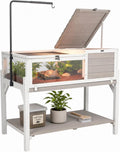 large tortoise enclosure with adjustable lamp stand and, main product view