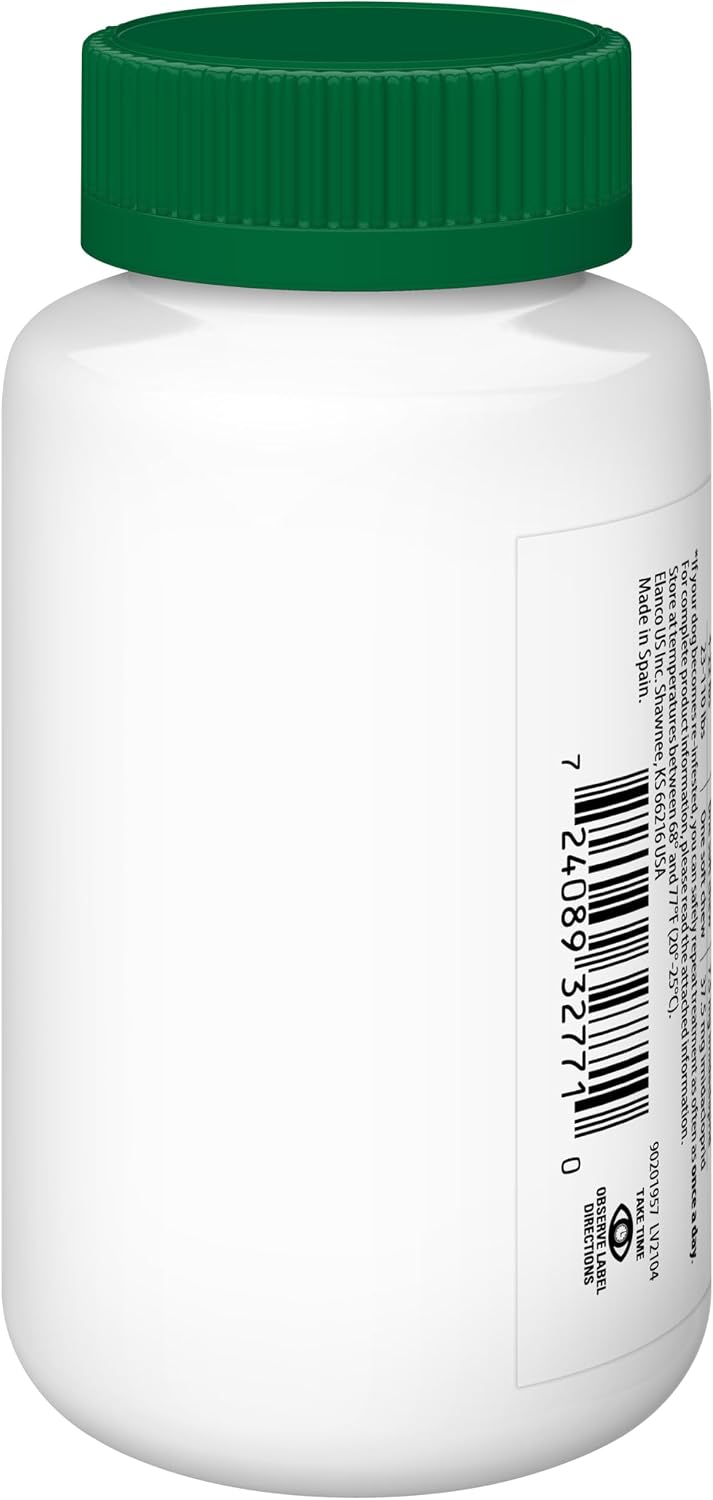 advantus (imidacloprid) soft chew flea treatment for dogs shown in use