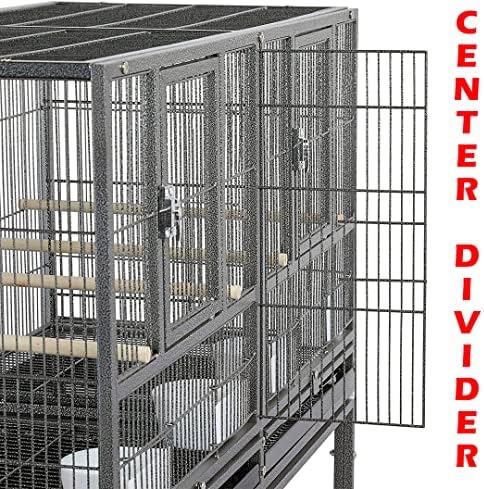 combo one stacker strudy wrought iron center divided, close-up detail