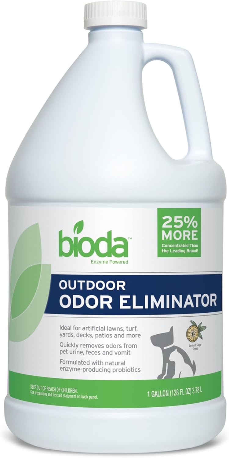 bioda probiotic natural outdoor odor eliminator, 1 gal, main product view