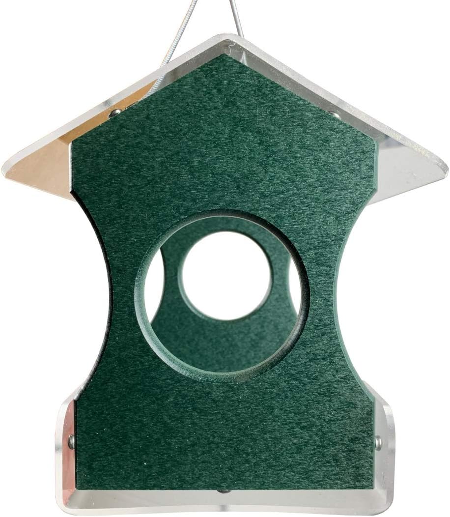 jcs wildlife poly lumber and acrylic hanging bird, close-up detail