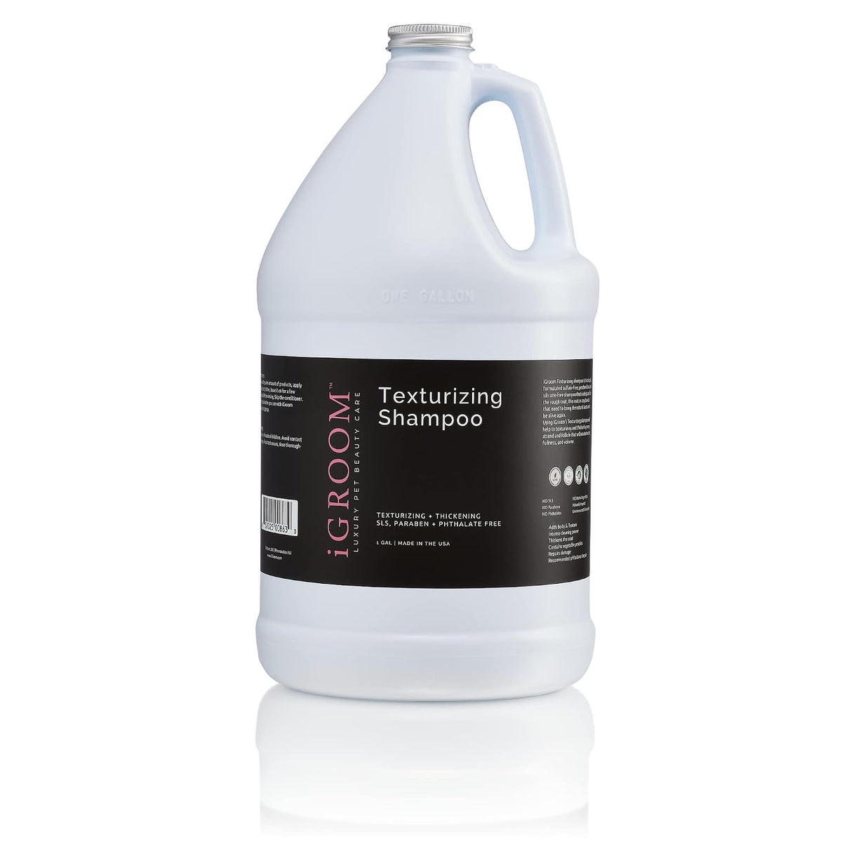igroom texturizing dog shampoo, luxury pet beauty care, main product view
