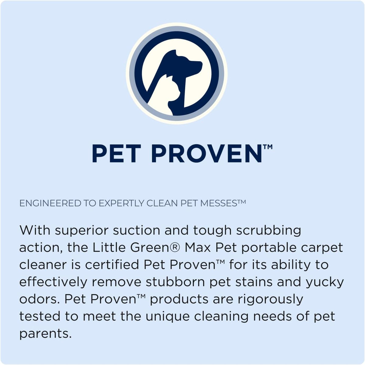 bissell little green max pet portable carpet cleaner shown in use