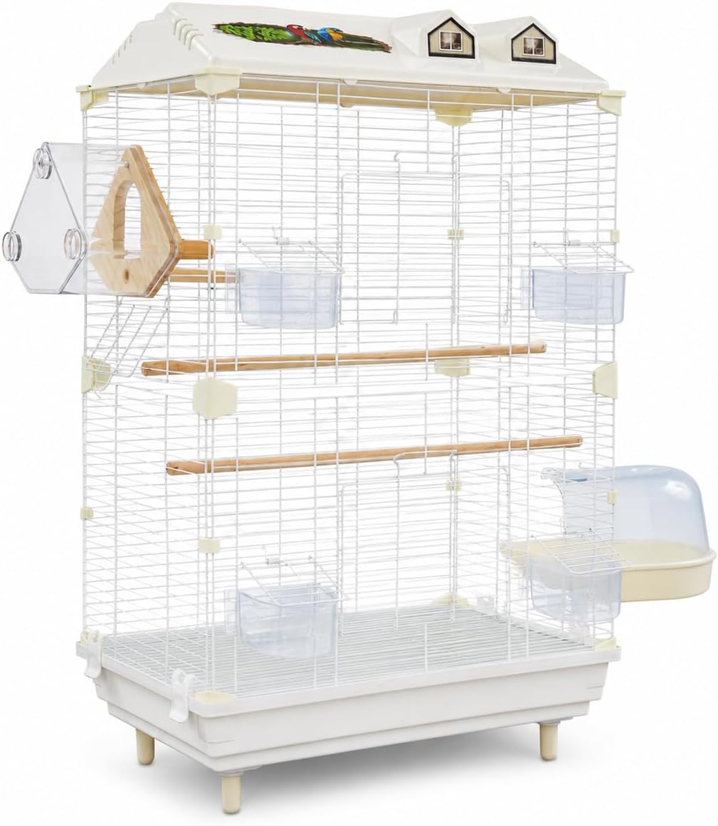 30 inch iron bird cage for parakeets, budgies, main product view
