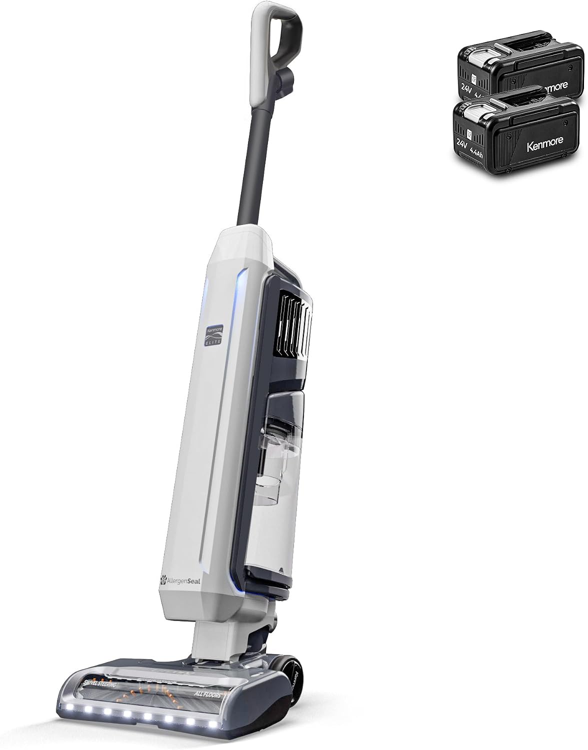 kenmore litening 24v cordless upright vacuum with hair, main product view