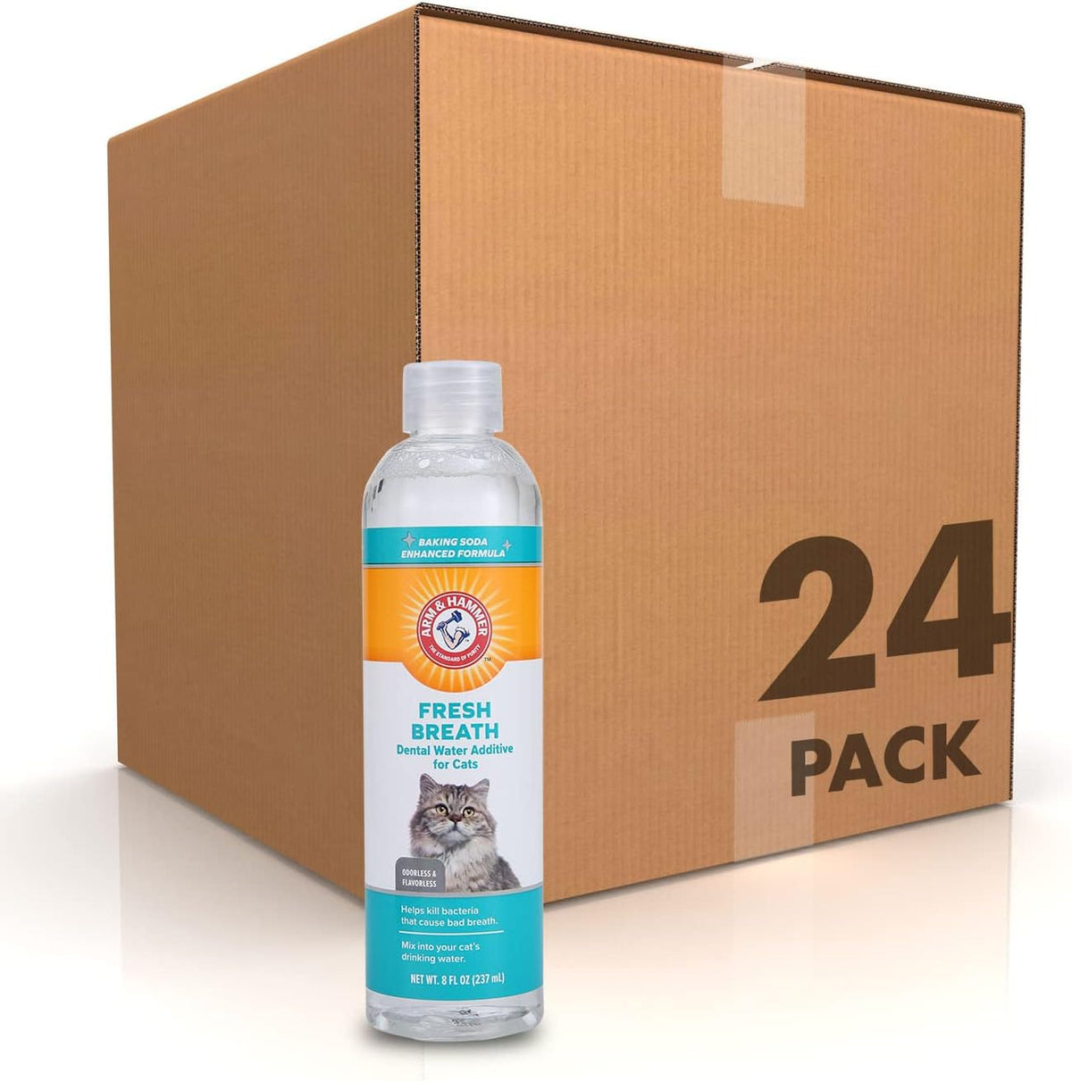 arm & hammer advanced care cat dental water, main product view