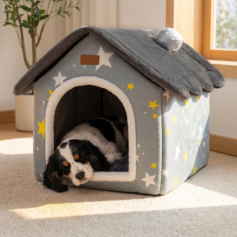 dog house indoor portable puppy cave cat nest, main product view