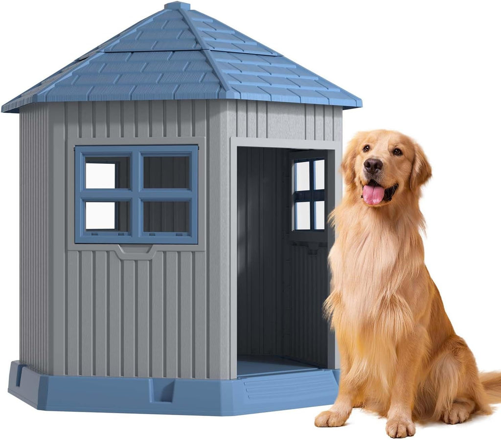 drato dog house indoor outdoor durable large dog, main product view