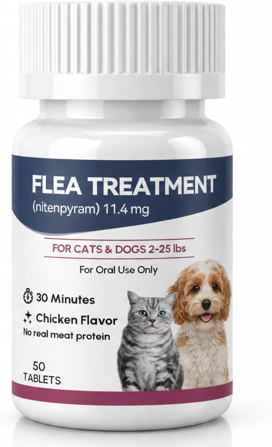 oral flea treatment for cats and dogs, nitenpyram, main product view
