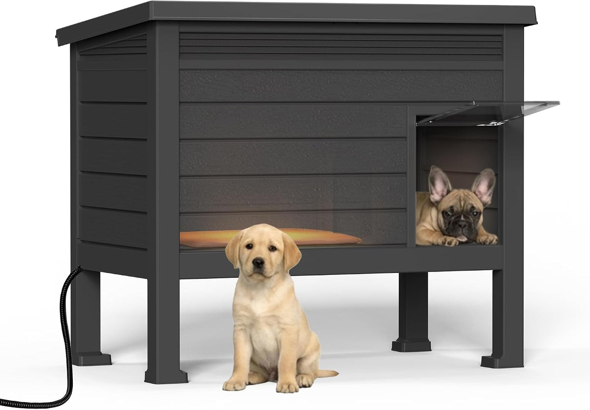 drato indoor & outdoor resin dog house with, main product view