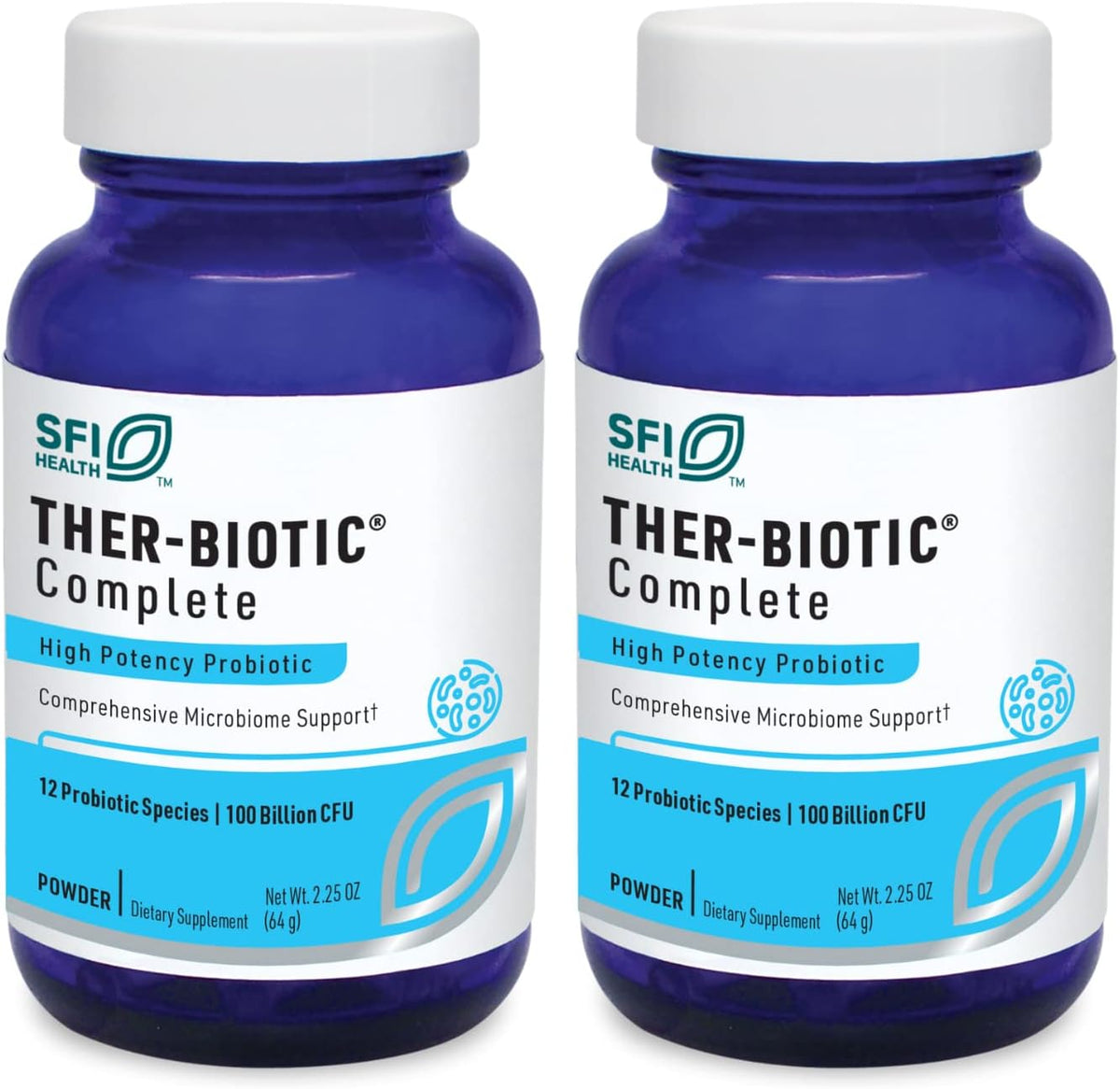 klaire labs sfi health ther-biotic complete probiotic powder, main product view