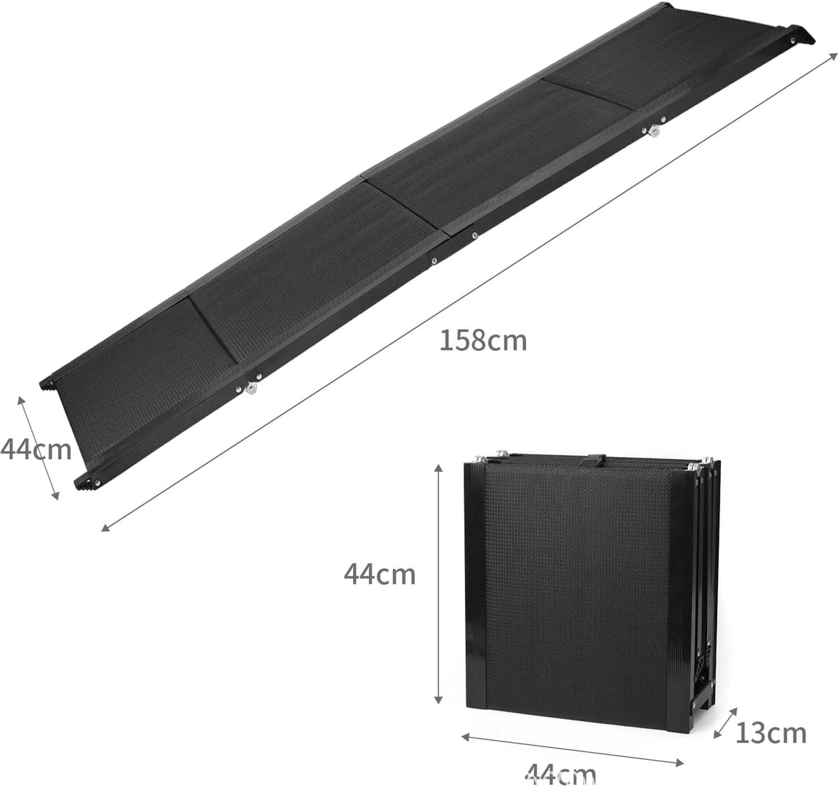 dog car ramp for large dogs, easy clean shown in use