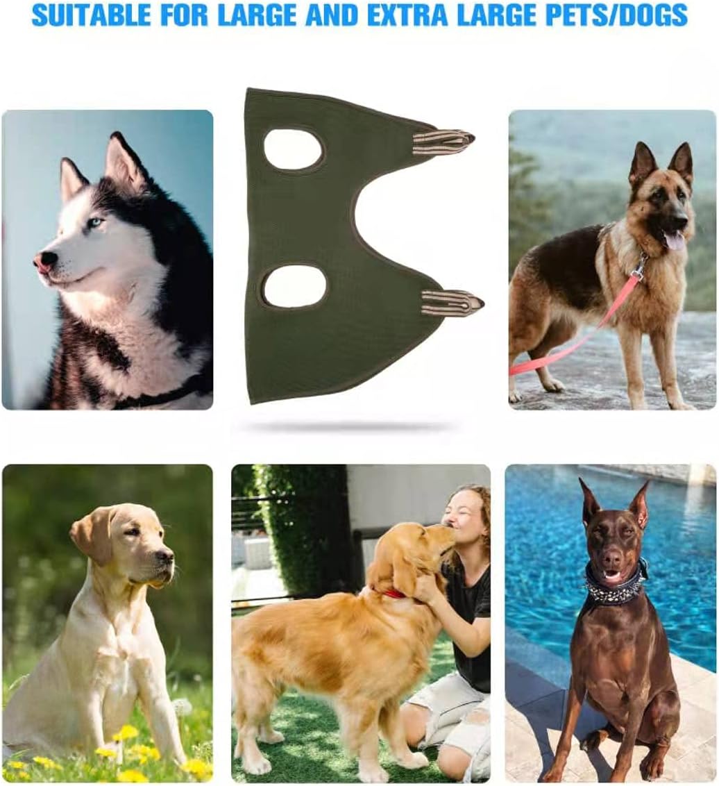 kkiimatt 10 in 1 pet dog grooming hammock, close-up detail