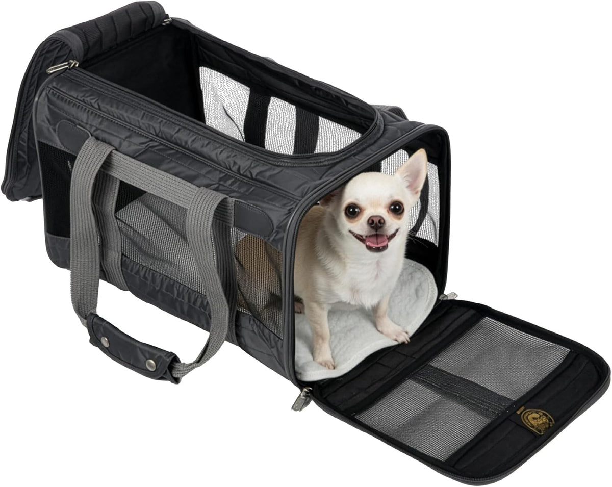sherpa original deluxe travel pet carrier, airline approved, main product view
