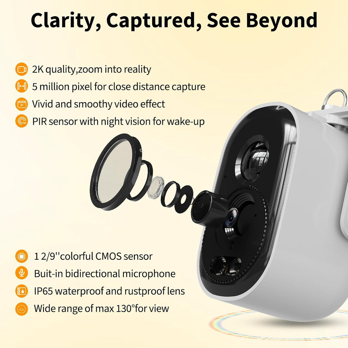 garveelife smart bird feeder with 2k camera & shown in use