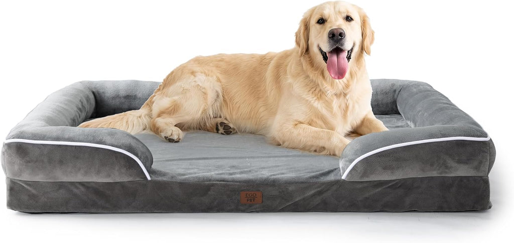 egohome orthopedic large dog bed, waterproof washable l, main product view