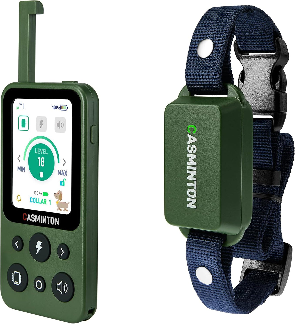 shock collar for dogs [crs01] 126 training levels,4powerful, main product view
