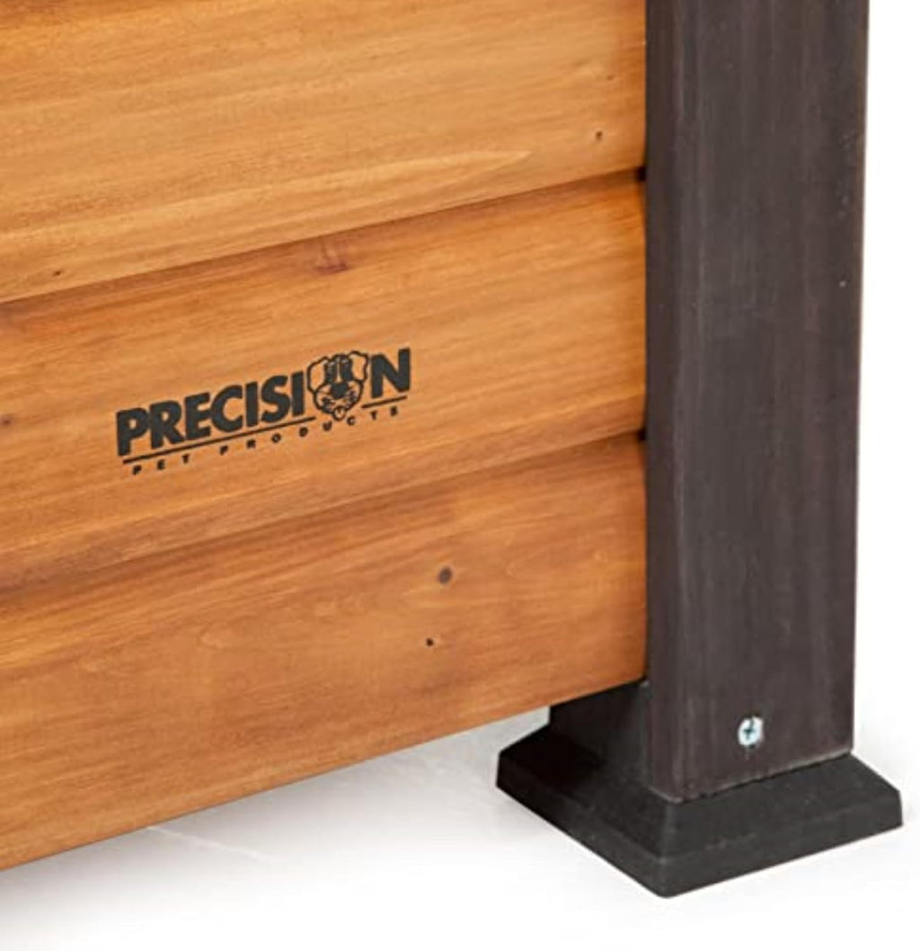 precision pet products extreme outback log cabin dog on a desk or shelf