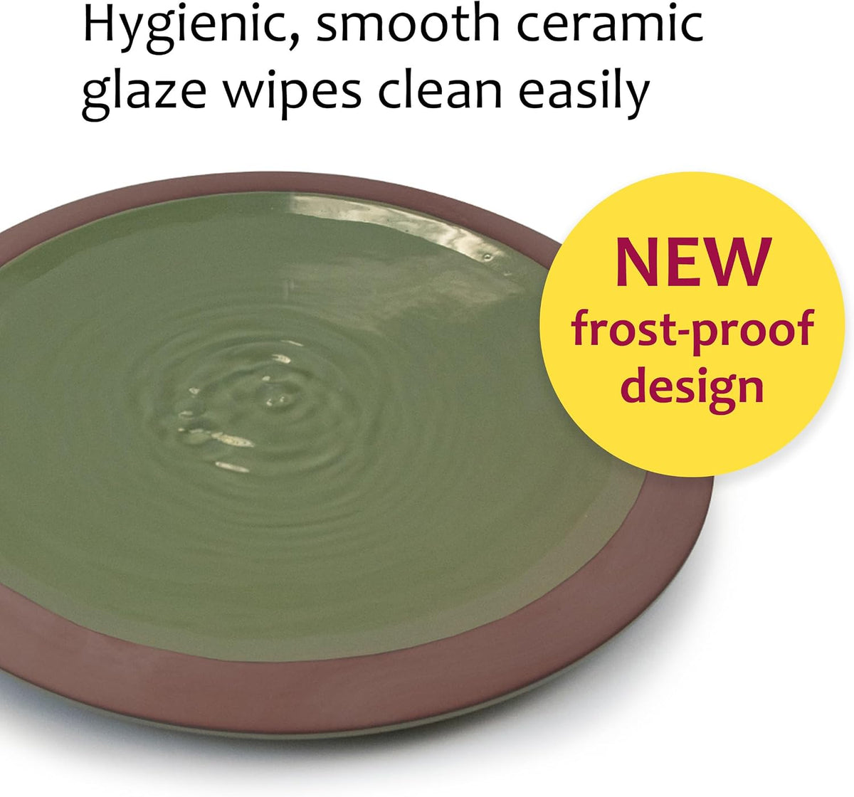 jacobi jayne bird bath for garden birds anyplace™, close-up detail