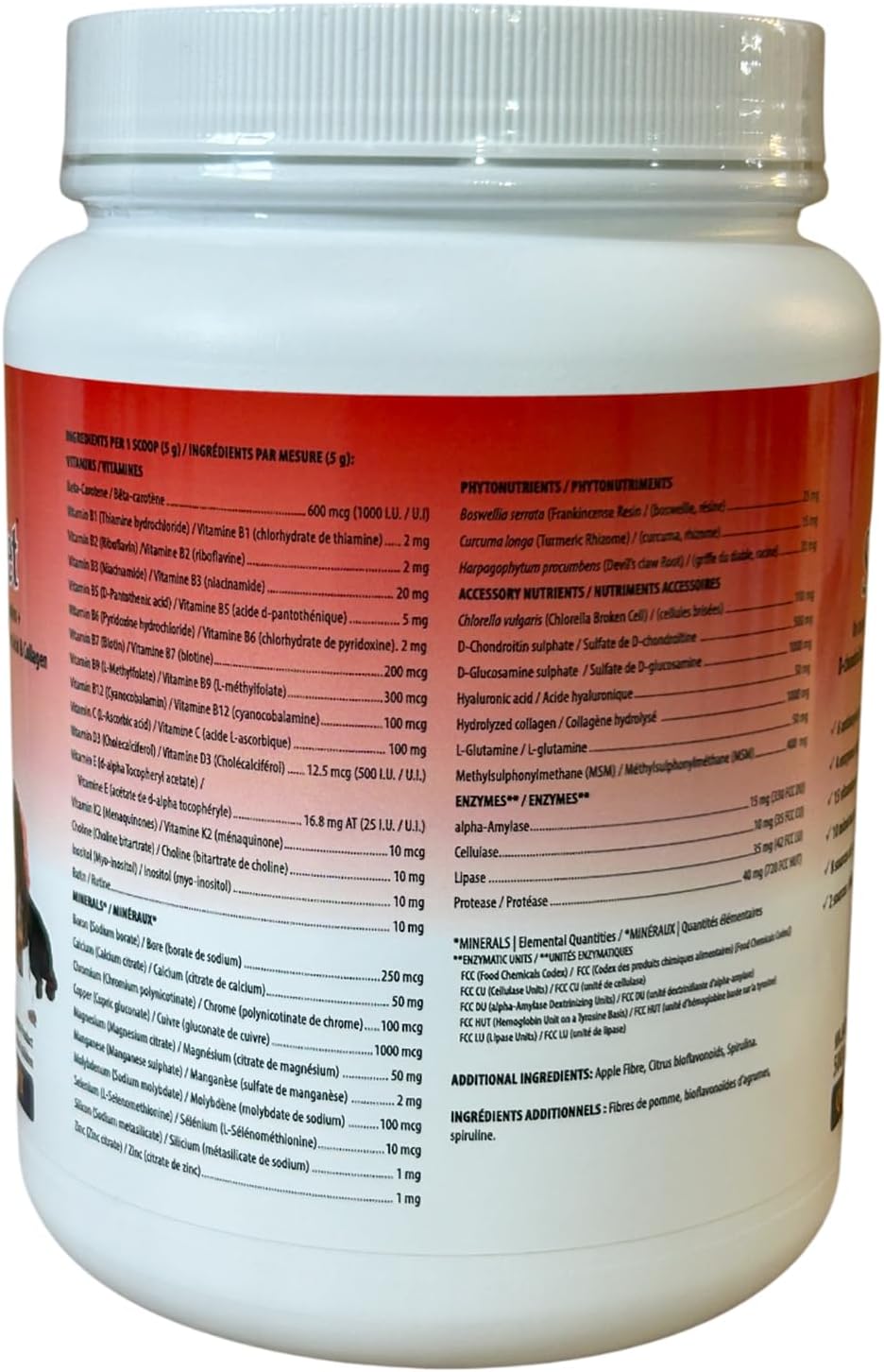 omega alpha pets - performance & mobility-a complete, close-up detail