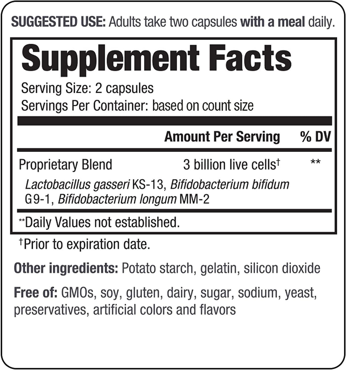 kyolic kyo-dophilus daily probiotic, 360 capsules shown in use