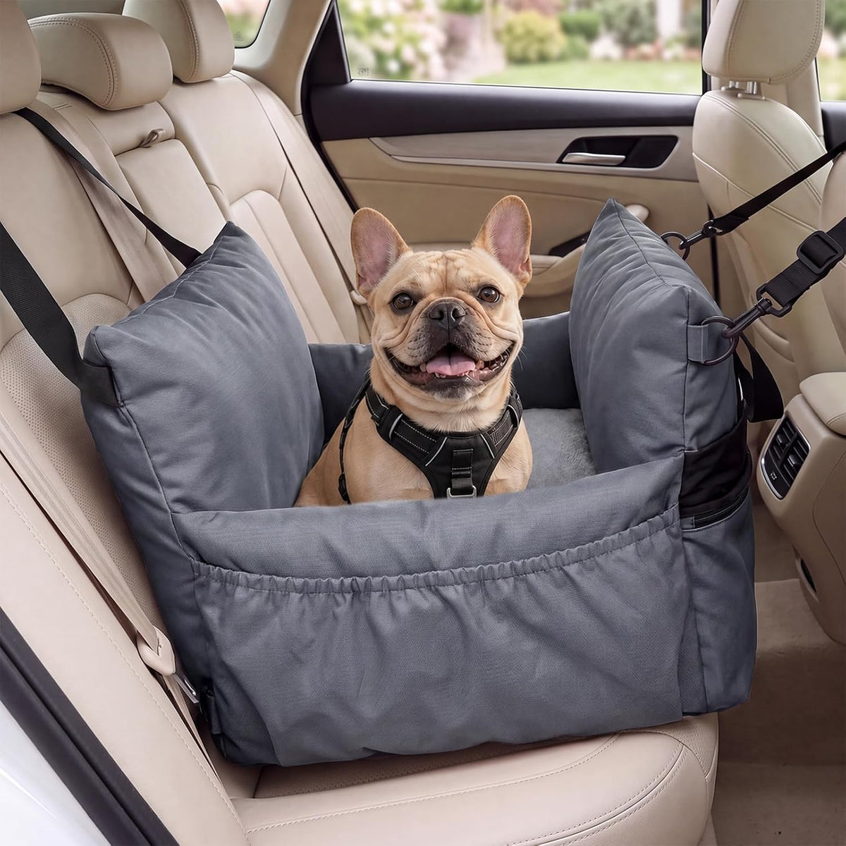 pawz road dog car seat, pet car bed, main product view