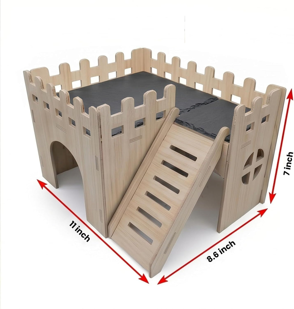 bearded dragon hide cave basking platform - with, package contents