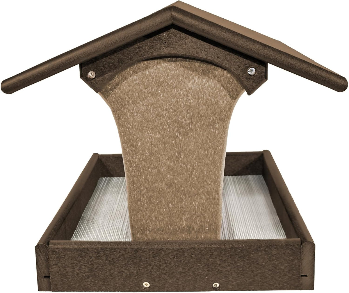 dutchcrafters fly by plastic poly post mount bird, close-up detail