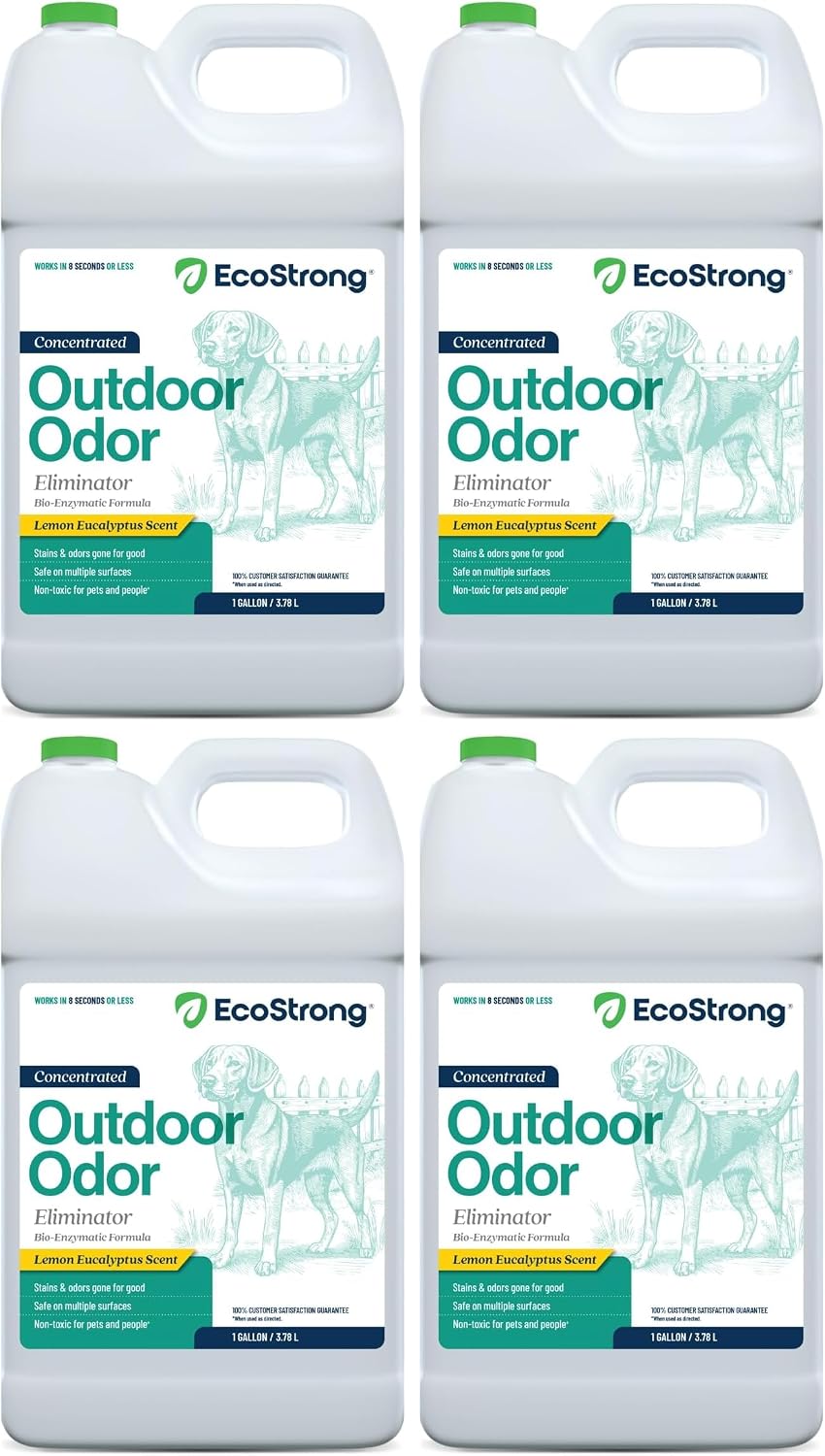 eco strong outdoor odor eliminator outside dog urine, main product view