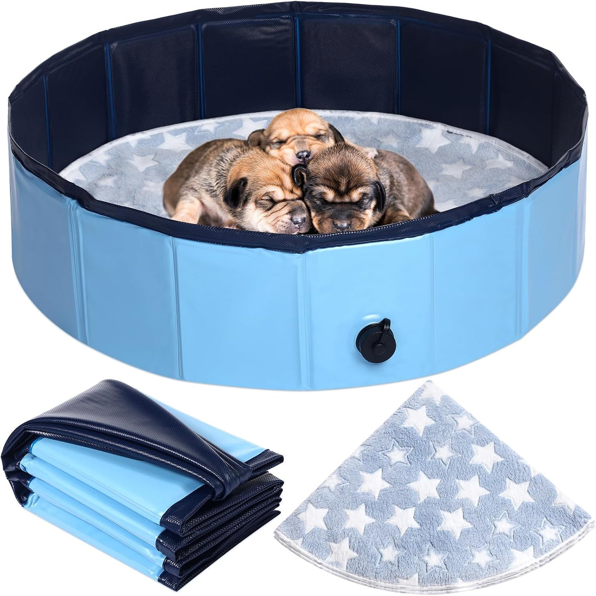 mindsoft whelping pen for dogs portable whelping box, main product view