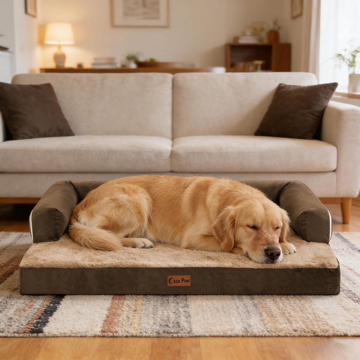 orthopedic washable dog bed for large dogs, 36x27in, view 9