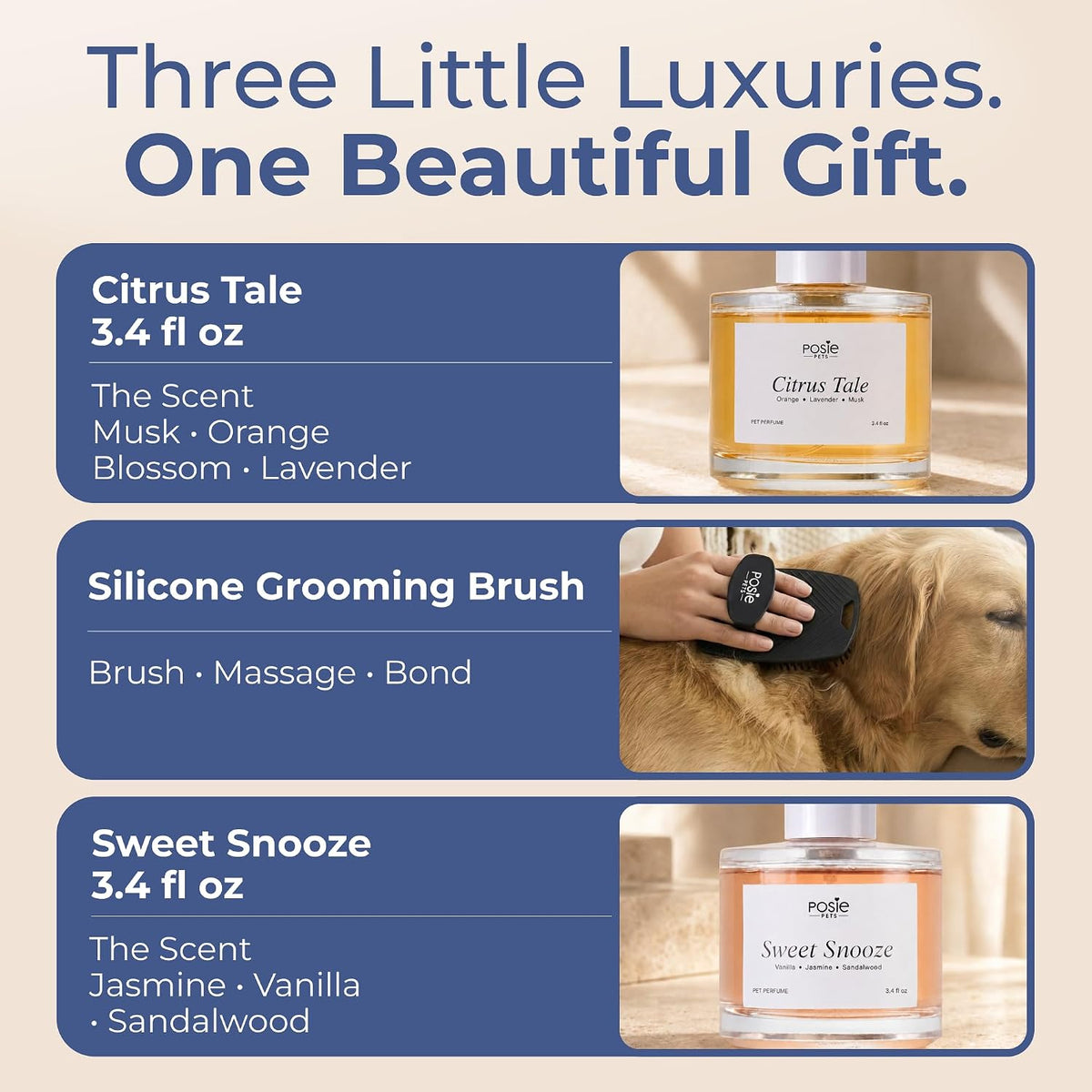 dog gift set – 2 pet fragrance sprays, side view