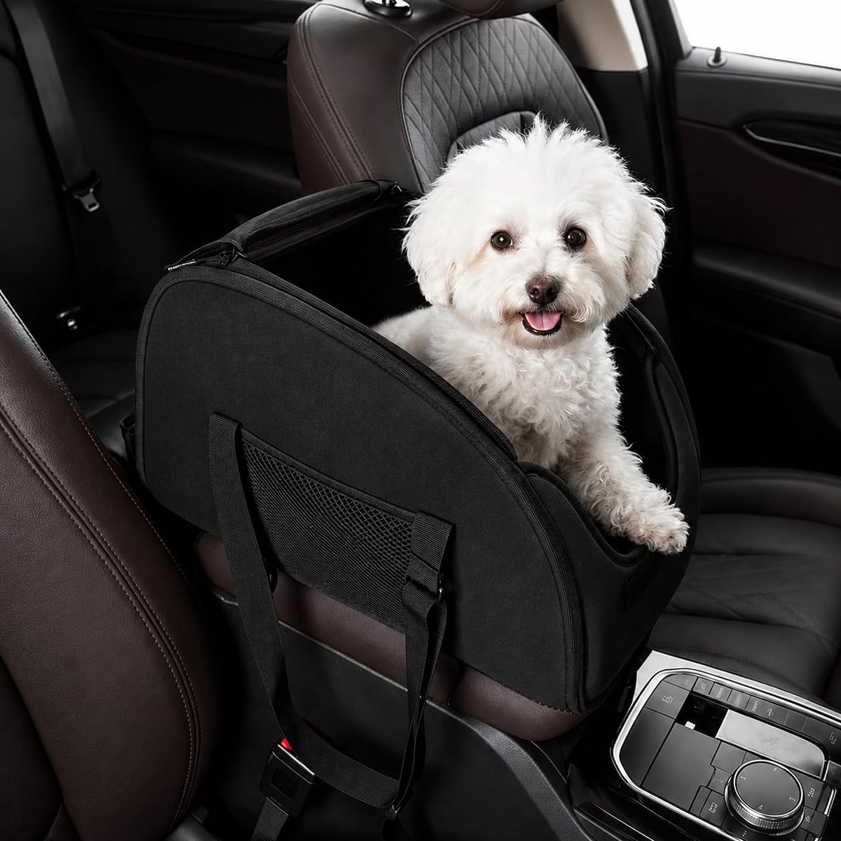 dog car seat for small dogs, center console, main product view