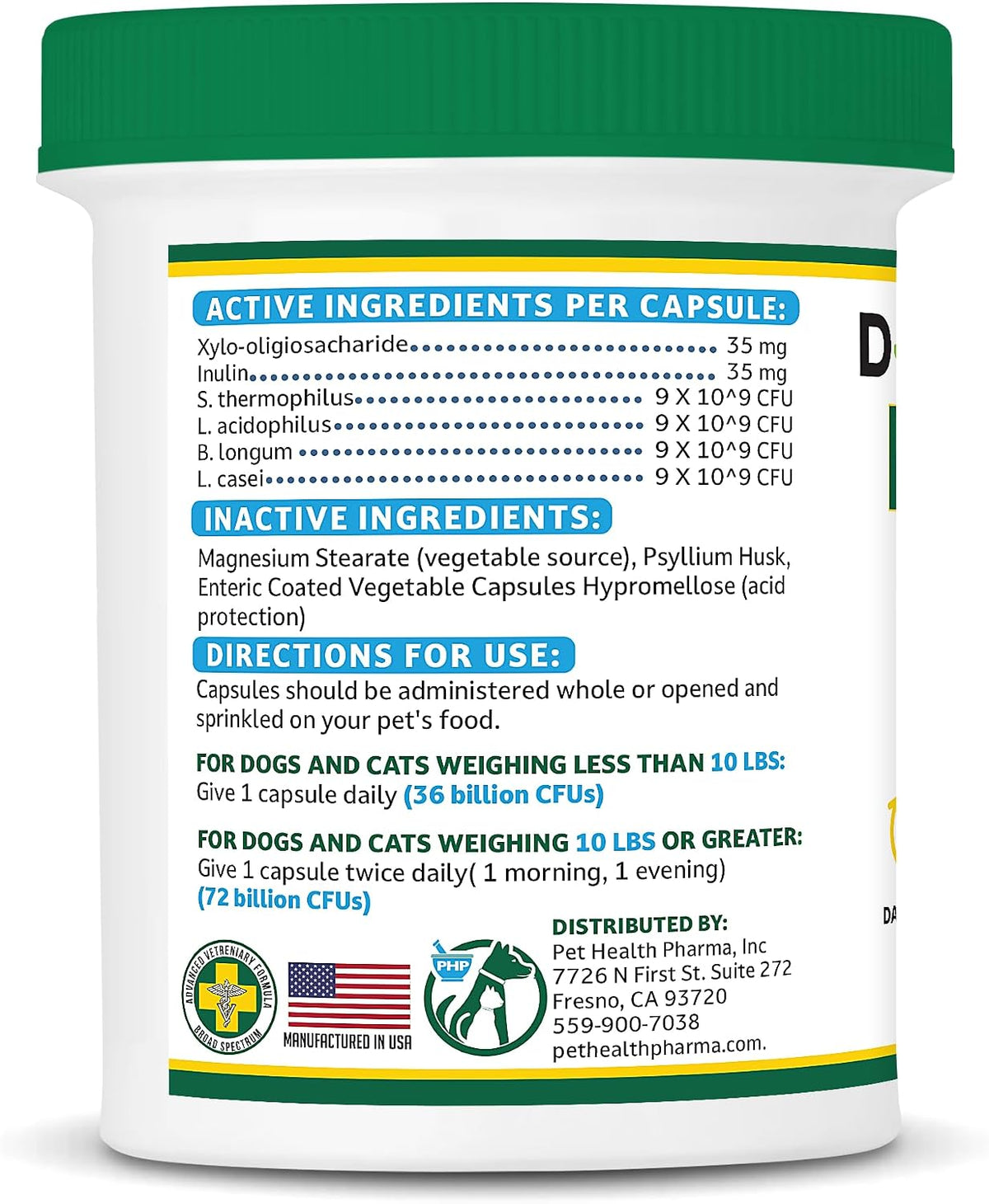 nephromax™ kidney support supplement synbiotic - 36 billion, close-up detail