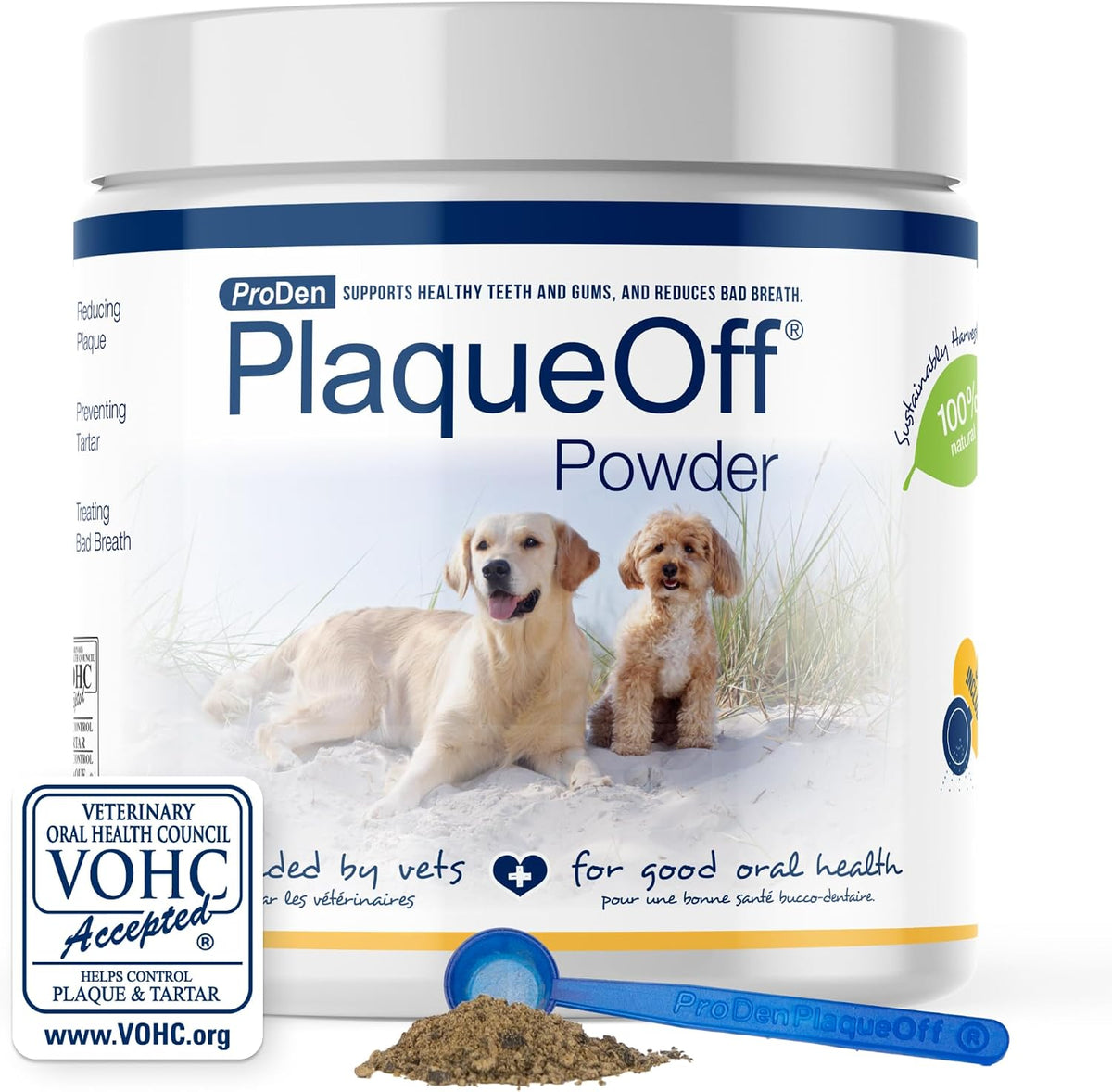 proden plaqueoff powder - cat & dog tartar, main product view