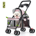 gtplayer foldable pet stroller for small dogs and, main product view
