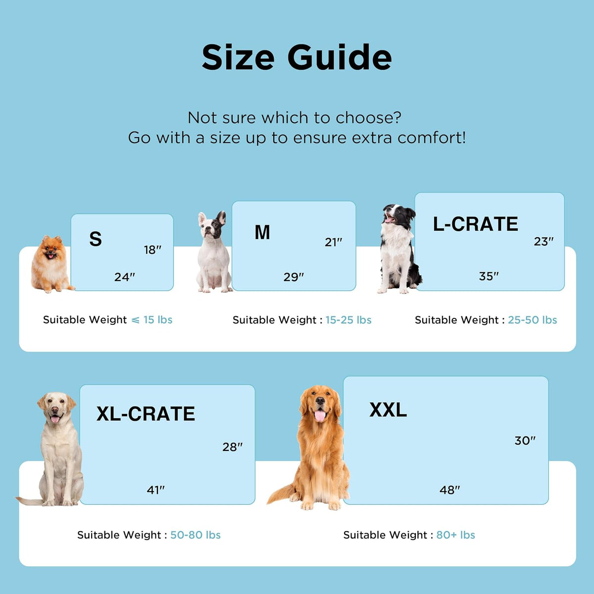 bedsure arcticmax™ cooling mat for large dogs,q-max>0.5 chill showing dimensions
