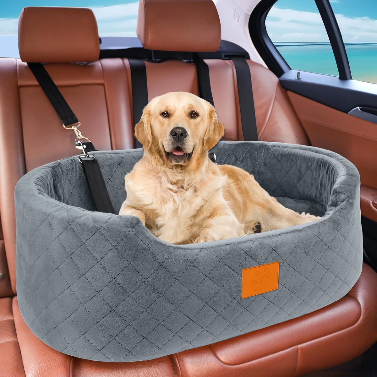 dog car seat for medium & large dogs, main product view