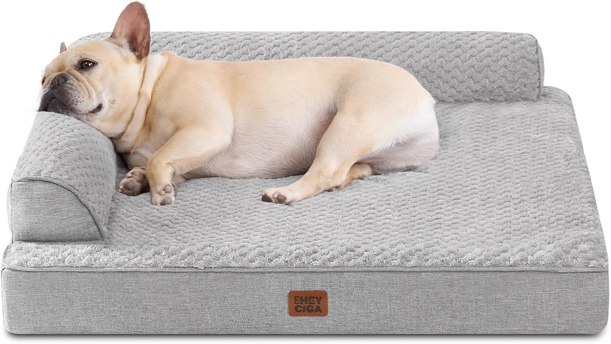 eheyciga orthopedic dog bed medium size, memory foam, main product view