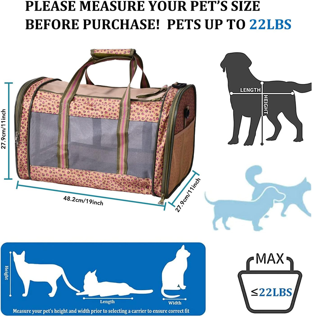 soft-sided kennel pet carrier, airline approved travel handbag, close-up detail
