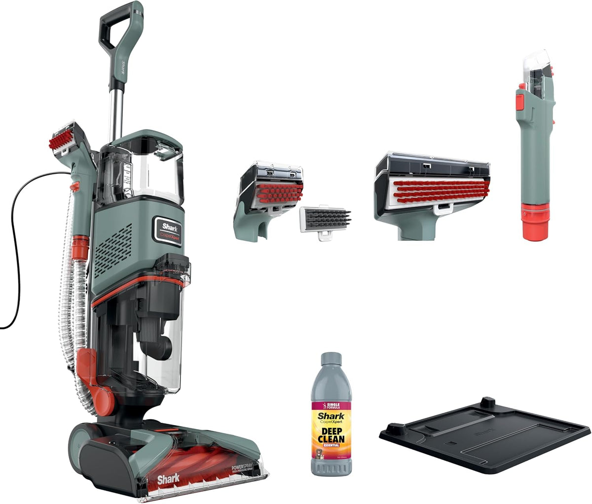 shark carpetxpert upright carpet & built-in stain cleaner, main product view