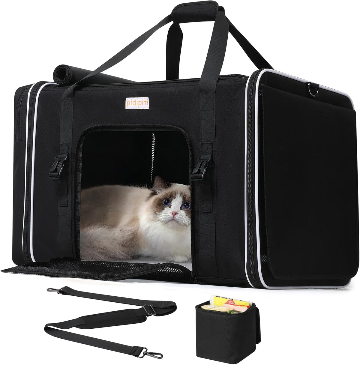 pidipiti 24x17x17 x-large pet carrier for 1 large, main product view