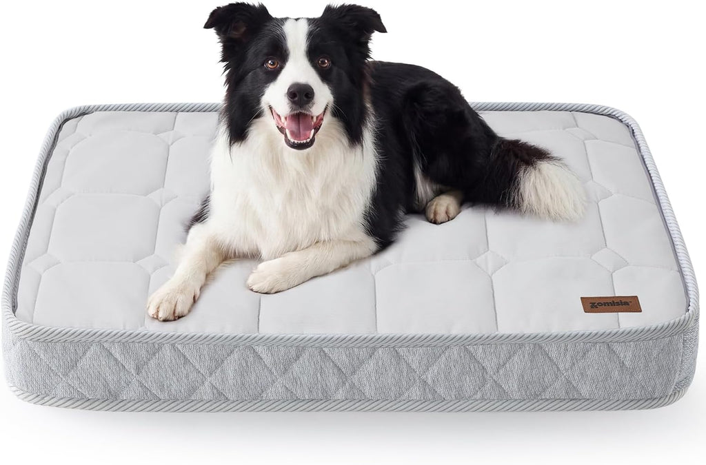 zomisia q-max 0.5 orthopedic cooling dog bed for, main product view