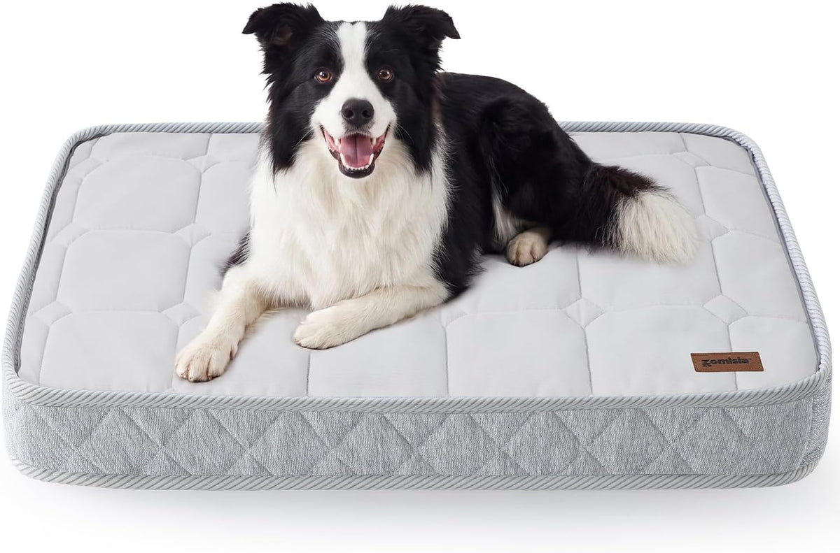zomisia q-max 0.5 orthopedic cooling dog bed for, main product view