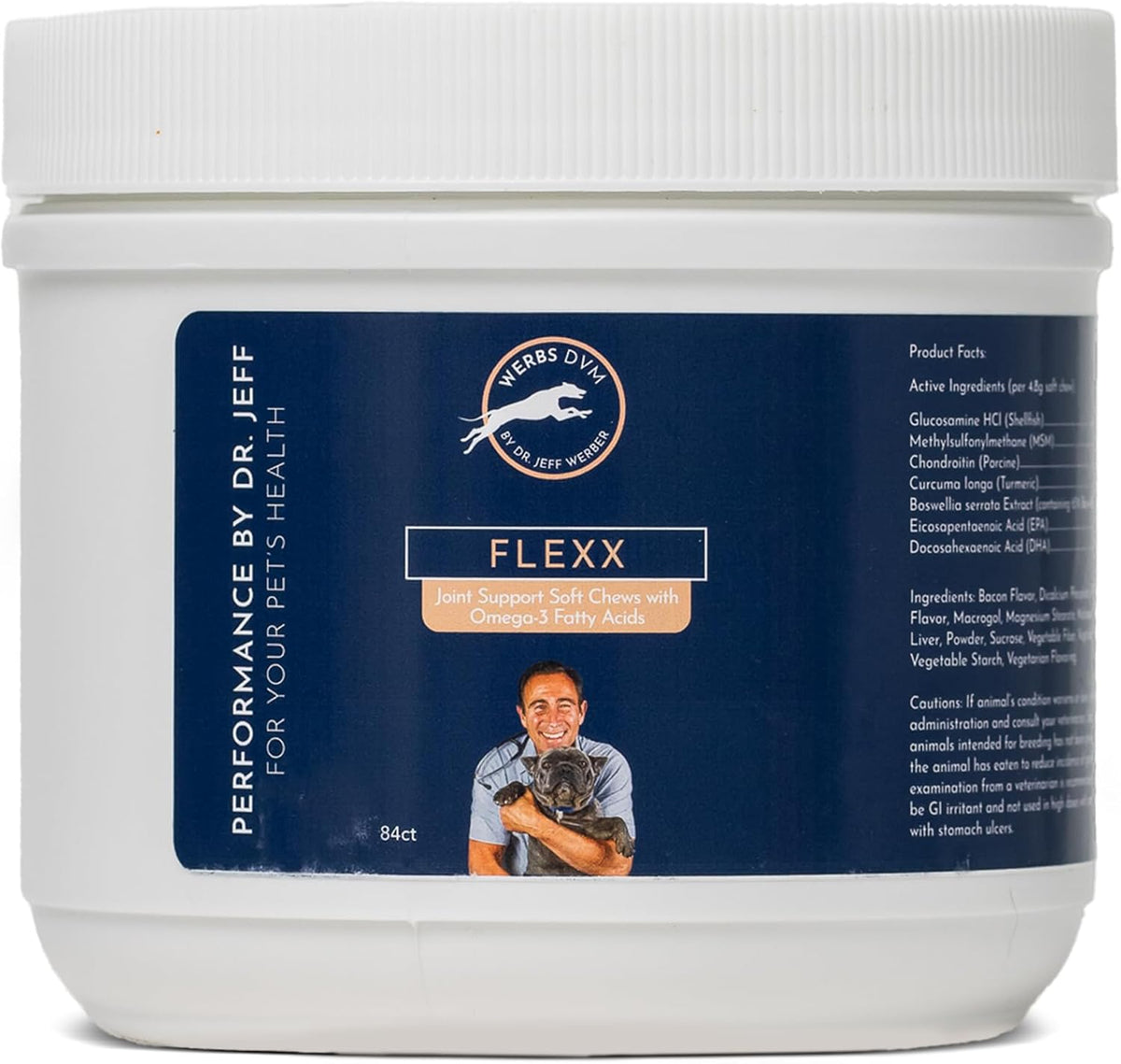 dr. jeff werber performance flexx joint chews for, main product view