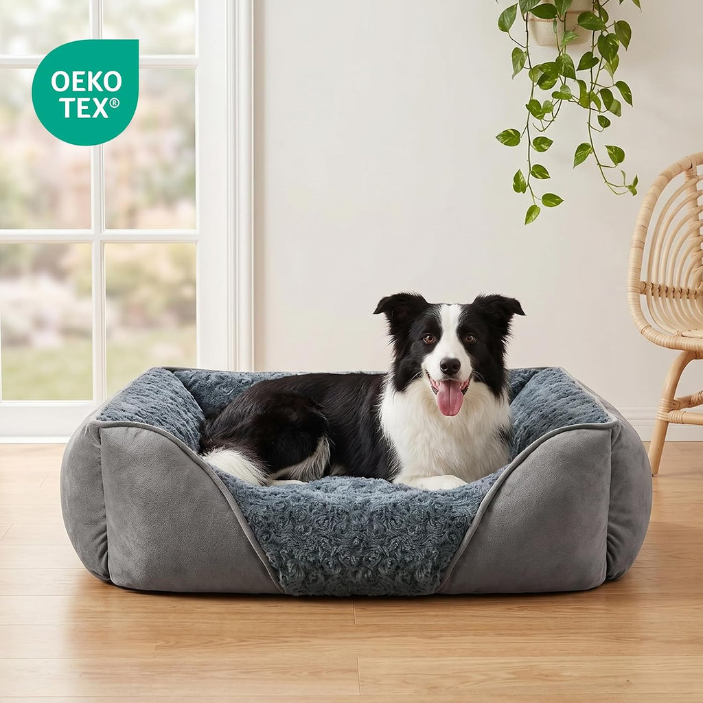 invenho large dog bed for large medium small on a desk or shelf