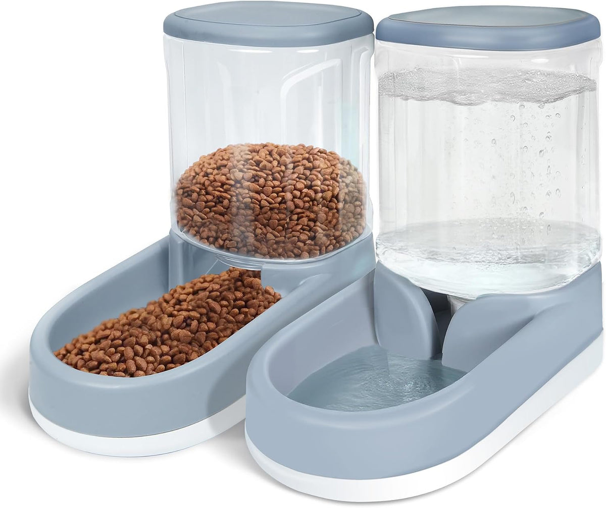 moloparty automatic dog cat feeder and water dispenser, main product view